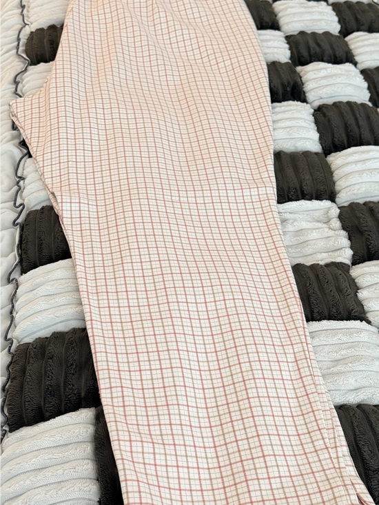 J. Jill Pants - J. Jill Light Pink Windowpane Check Pants